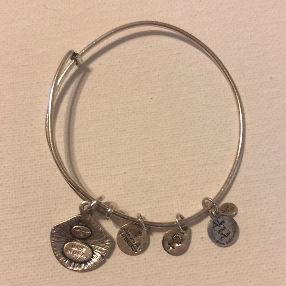 Alex and Ani Shell Bangle - Picture 4 of 5